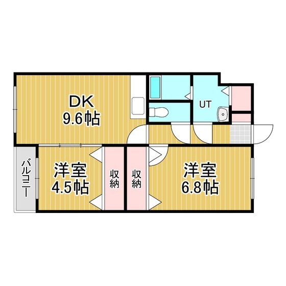 サンリッチ澄川の間取り