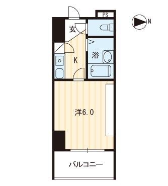 セブンシーズ入明アネックスの間取り