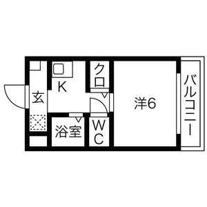 レスポワール東の間取り写真