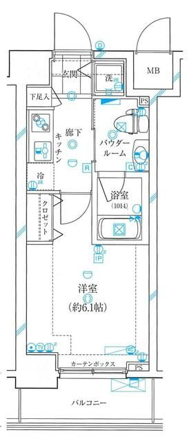 ガリシア浜松町の間取り