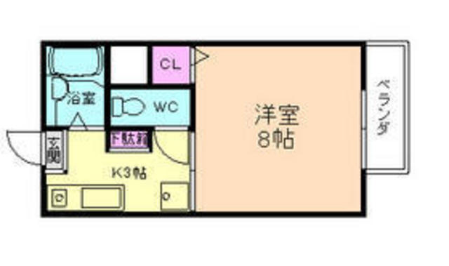 グラシヨンヨシの間取り