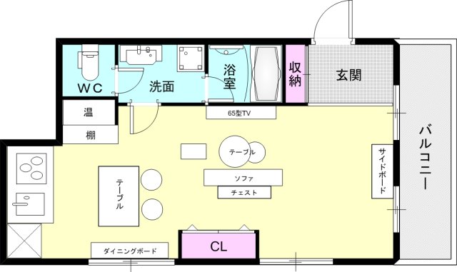 N-CUBE2の間取り