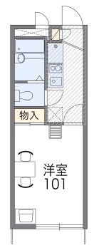 レオパレスパークサイドIIIの間取り写真