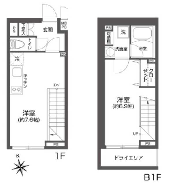 LEGALAND高円寺の間取り