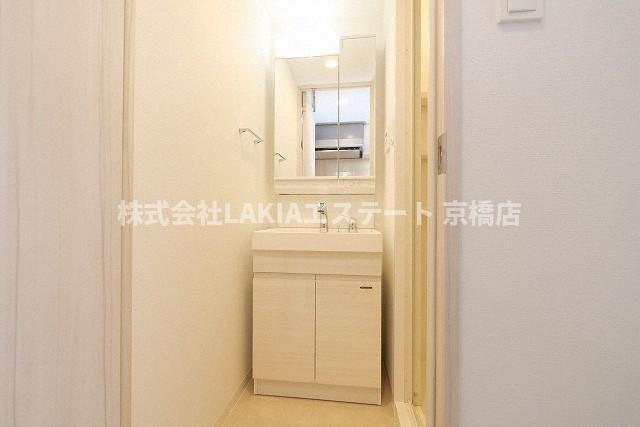 【S-RESIDENCE都島Luxの洗面設備】