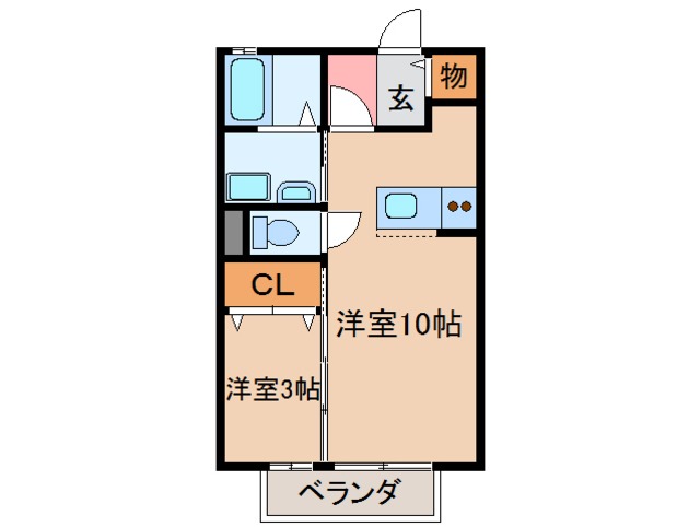 オレンジクリークの間取り