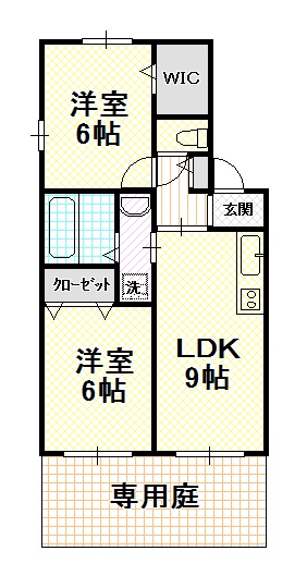 オアシスMARUGENの間取り