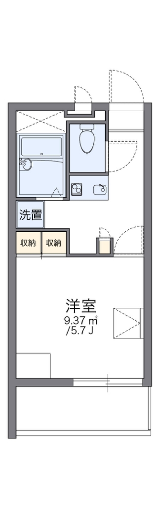 レオパレスＱの間取り