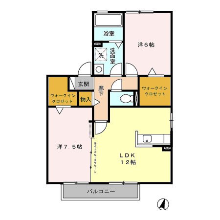 フェイバリット　タウンの間取り