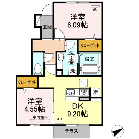 エトワールの間取り