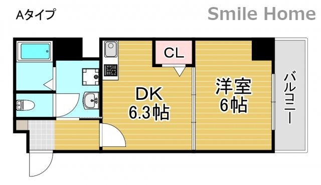 アーバンパーク住之江公園Iの間取り