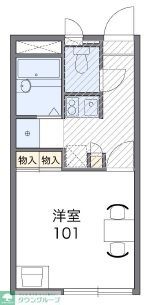 坂戸市大字厚川のアパートの間取り