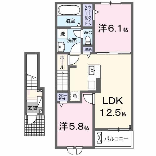 ヴァンクールVの間取り