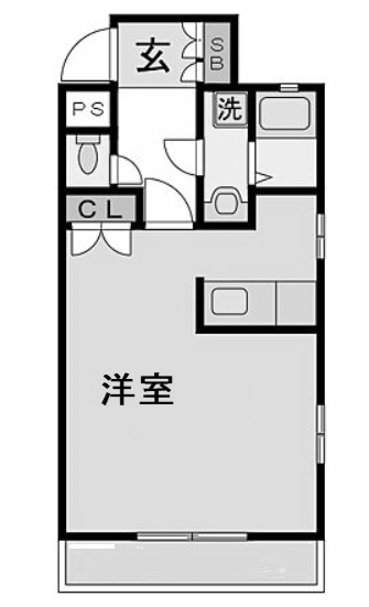 熊谷市美土里町のマンションの間取り