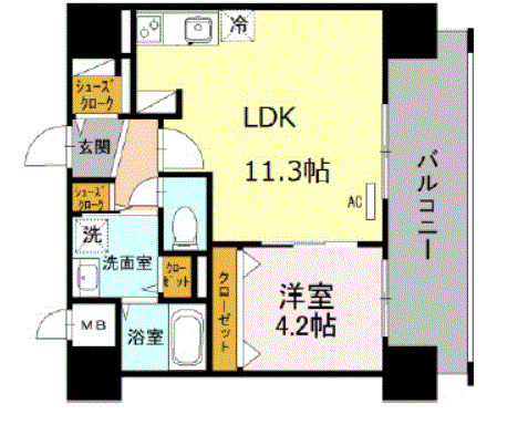 プリマクラッセの間取り