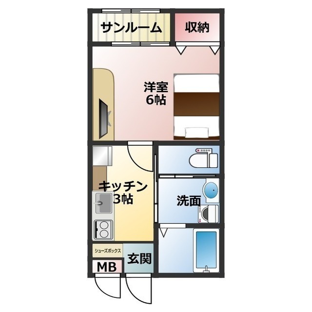 セービング由利本荘の間取り