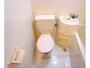 トイレ　ユニットバスのトイレです。