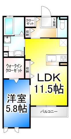 グレイスステージ稲葉の間取り