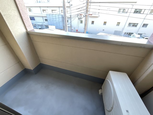 バルコニー　落ち着いた時間を過ごせるバルコニーです