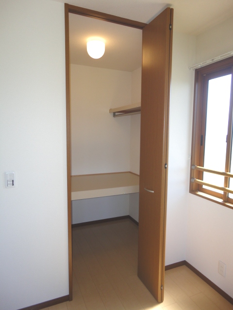 収納　大きなスペースがあり、収納には困りません