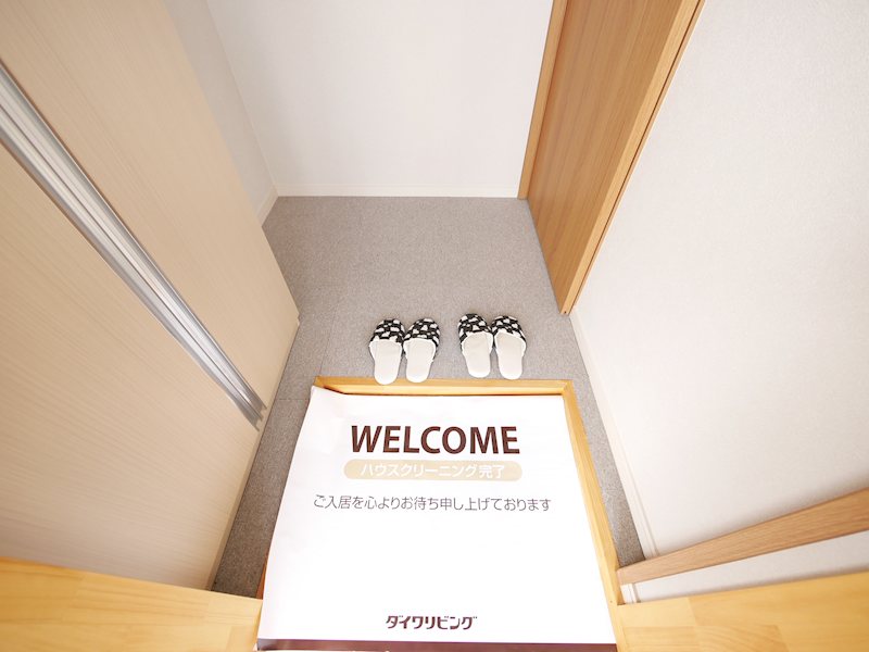 玄関　シューズボックス付き