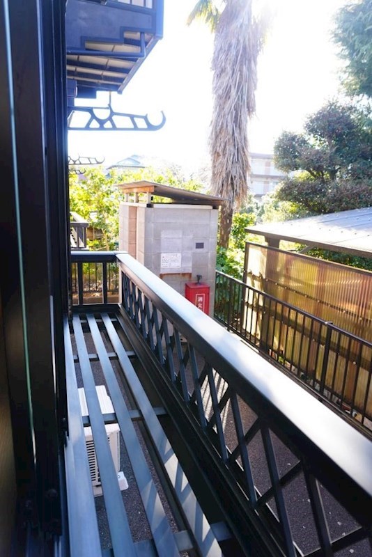 バルコニー　外干し可能