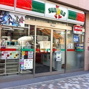 コンビニ　サンクス中央明石町店（コンビニ）まで125m