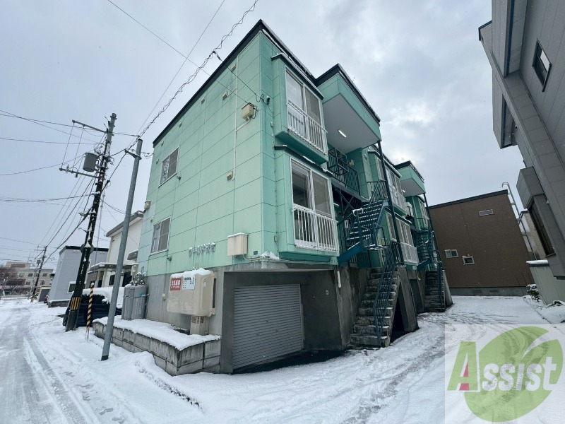 建物外観　札幌市東区伏古２条「ワールド伏古」