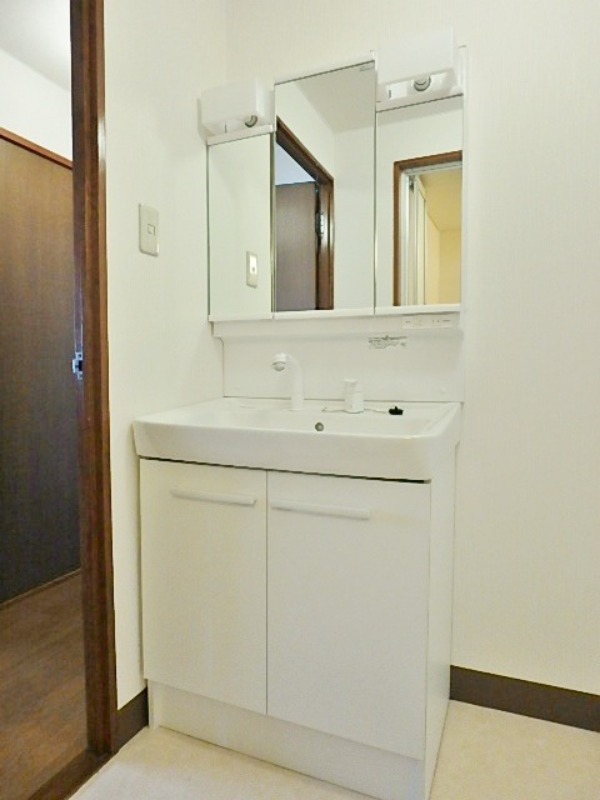 洗面設備　図面と現状に相違がある場合には現状を優先