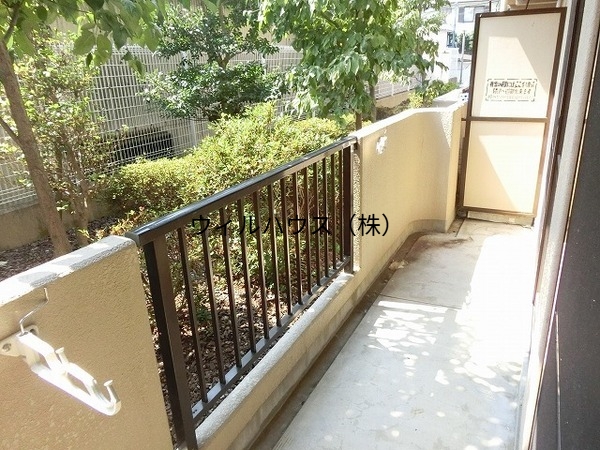 バルコニー　日当たり良好！