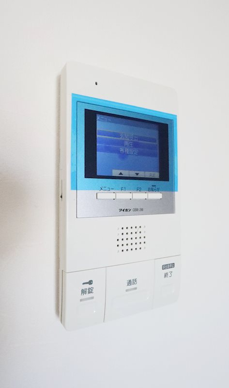 セキュリティ　モニター付きインターホン