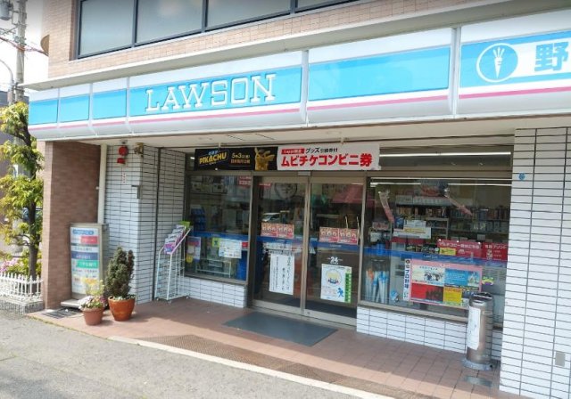 コンビニ　ローソンストア１００　神鉄長田駅前店（コンビニ）まで78m