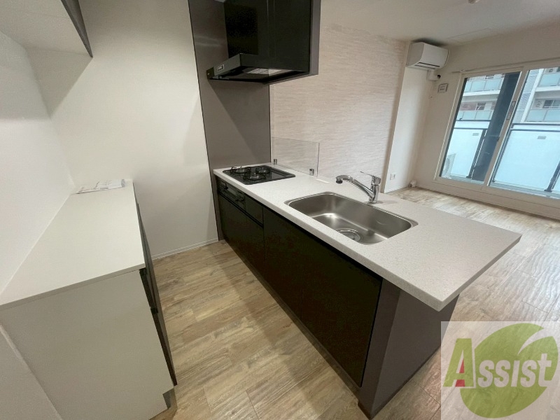 キッチン　システムキッチンなので、すぐお料理に使えます！