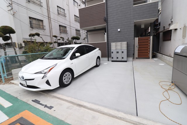 駐車場　軽自動車専用になります。