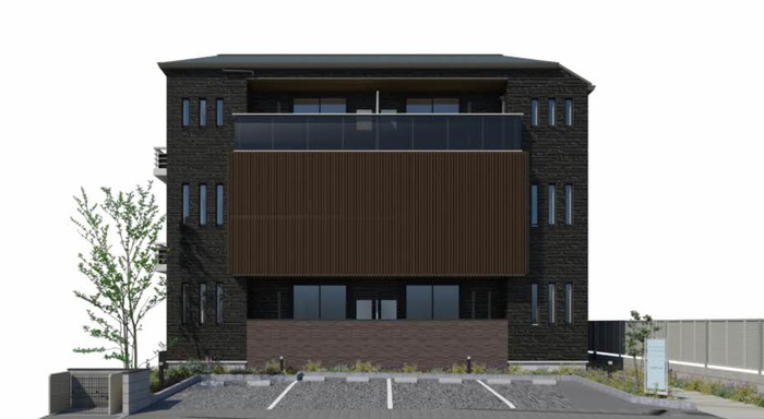 建物外観　完成予想図