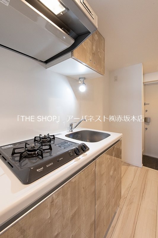 キッチン　２口ガスキッチン