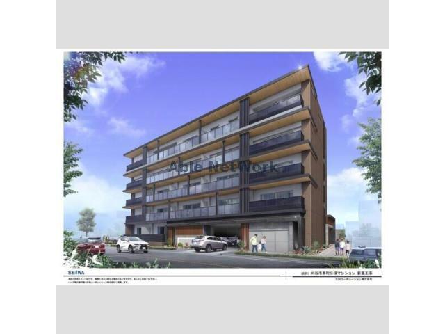 建物外観　完成模型図