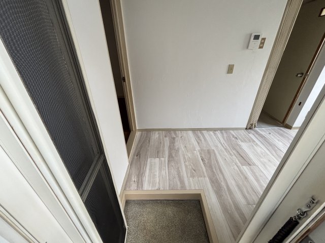 玄関　明るい玄関です