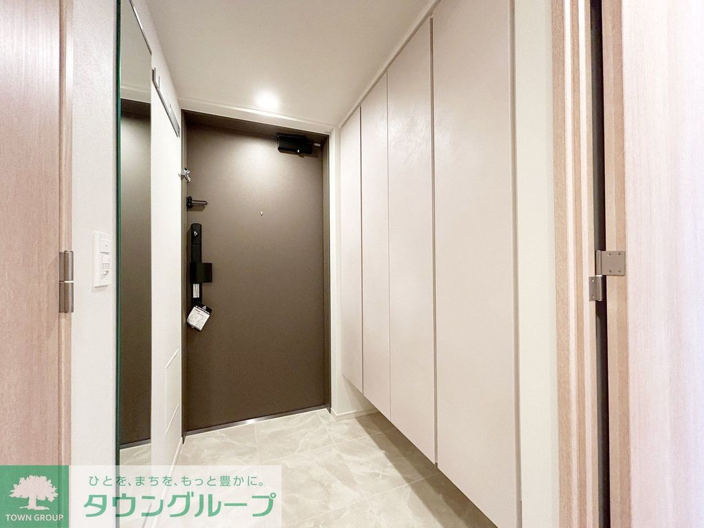 玄関　同施工参考