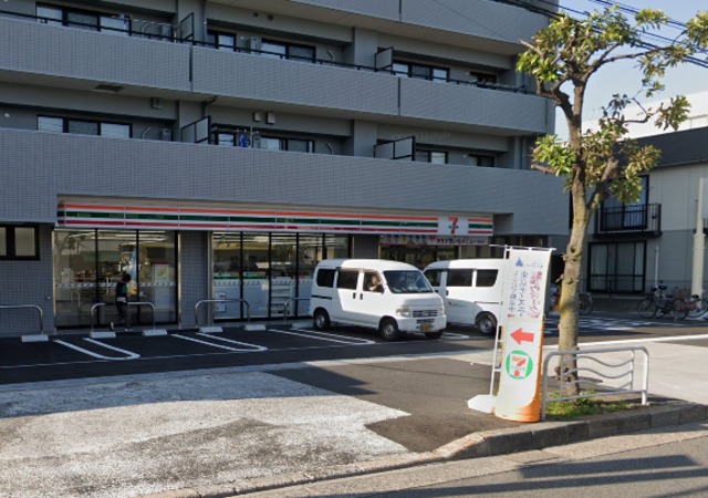 コンビニ　サンクス江東塩浜二丁目店（コンビニ）まで201m