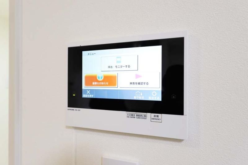 セキュリティ　☆安心のTVモニター付きインターホン☆