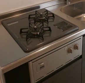 その他設備　ガスコンロです。