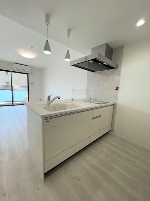 キッチン　同間取り、別号室写真です。