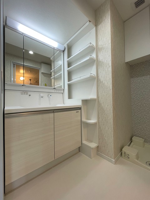 洗面設備　同間取り、別号室写真です。