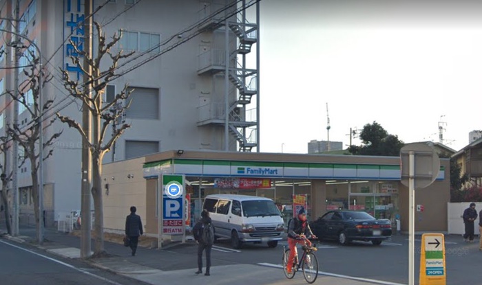 コンビニ　ファミリーマート 名古屋新栄店（コンビニ）まで187m