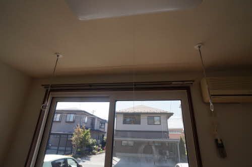 その他設備　室内物干し機