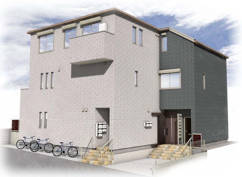 建物外観　完成予想図