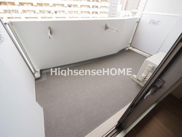 バルコニー　広々としたバルコニーです