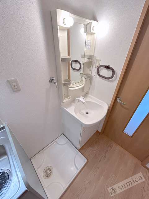 洗面設備　洗面脱衣所付き！独立洗面台が便利です♪♪