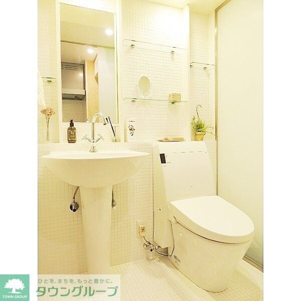 洗面設備　お問合せは(株)タウンハウジング東京へ